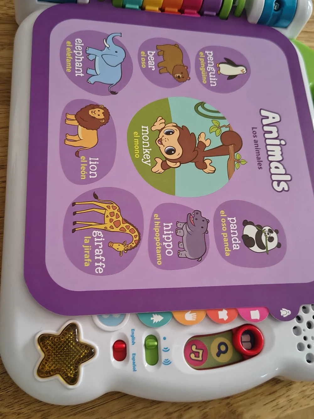 Learning Friends 100 Words Book - Blue/Green